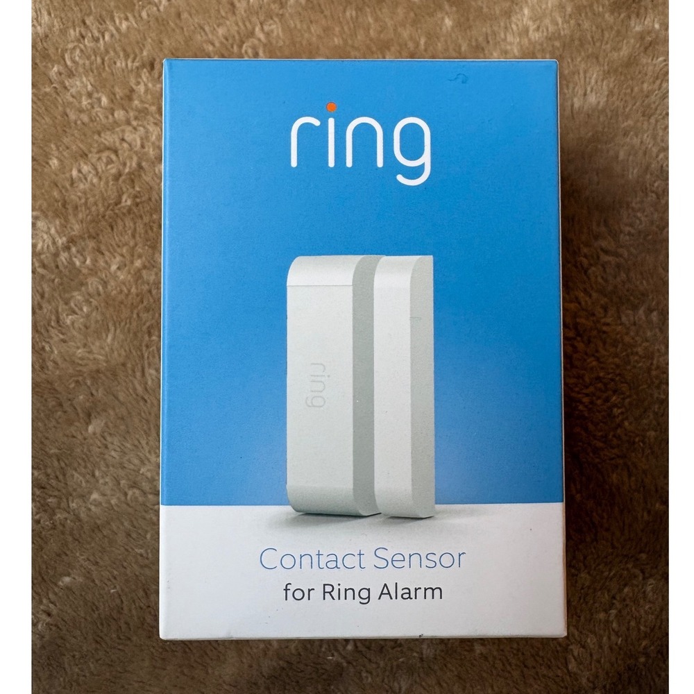 Ring Alarm Contact Sensor Z-Wave Plus White Door Window Security 4SD1S7-0EN0 NEW